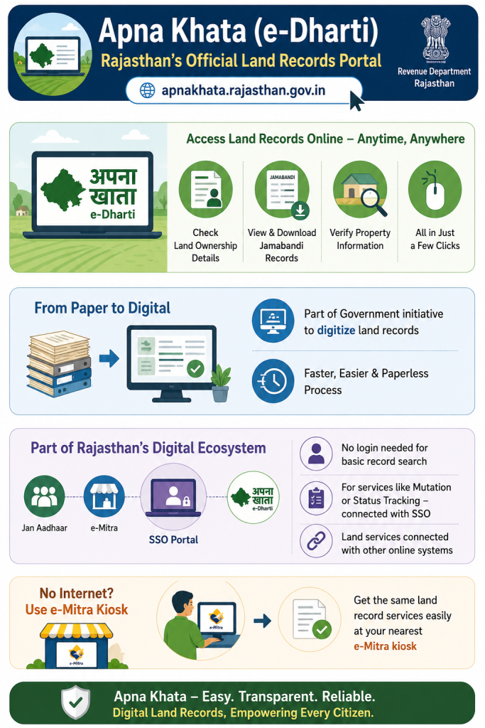 Apna Khata Rajasthan – Complete Guide to Land Records Online