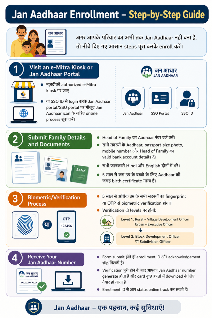Jan Aadhaar Enrollment