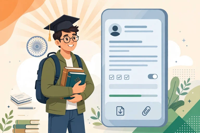 Rajasthan Scholarship 2026-27 online apply guide illustration